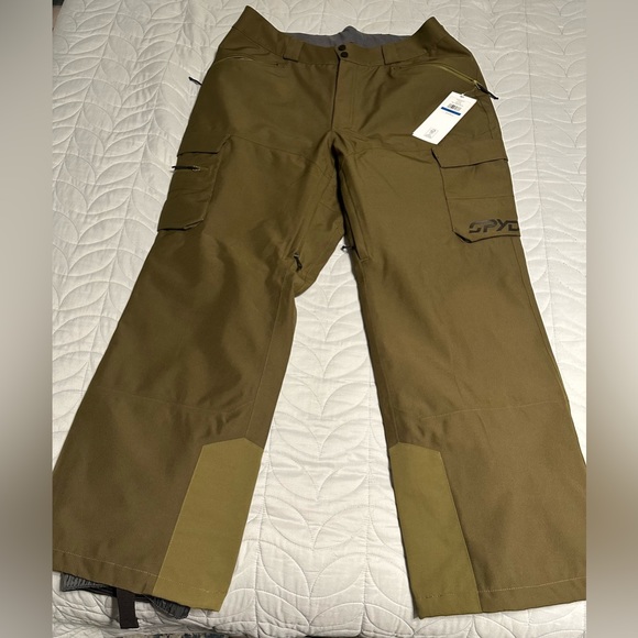 Spyder Other - NWT Spyder Men’s seventy insulated pant in Dark olive